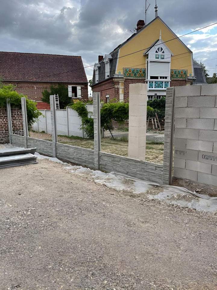 Travaux de maçonnerie paysagère Méru