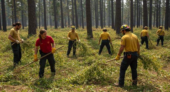 prévenir les incendies grâce au débroussaillage